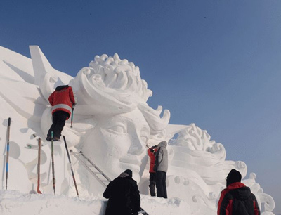 吉林城市雪雕